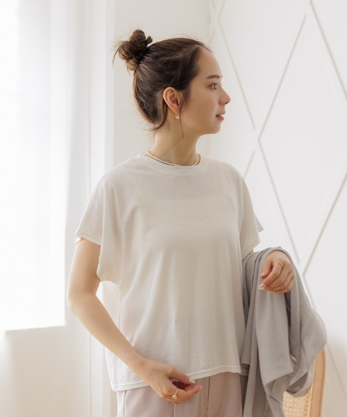 flower（フラワー）の「フラワーロゴティーズ（Tシャツ/カットソー・レディース・ホワイト/ホワイト系その他・FREE）」の20枚目の写真