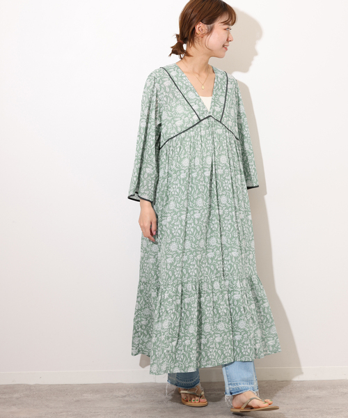 JOURNAL STANDARD relume バティックプリント　ワンピース JOURNAL STANDARD relume（ジャーナルスタンダード レリューム