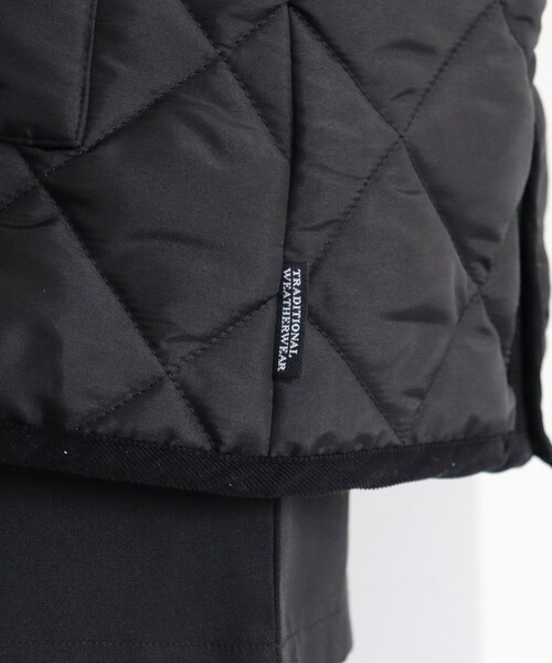 Traditional Weatherwear（トラディショナルウェザーウェア）の「【別注】【Traditional Weatherwear/トラディショナルウェザーウエア】WAVERLY TWW（ブルゾン・レディース・ブラック・36/34）」の18枚目の写真