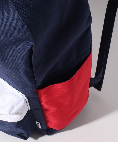 FILA（フィラ）の「【FILA/フィラ】スタンダードデイパック（バックパック/リュック・メンズ・ブラック系その他/トリコロール/ブラック・FREE）」の19枚目の写真