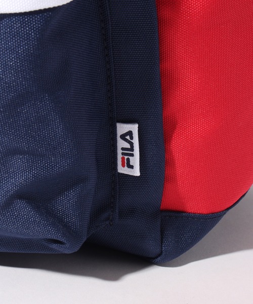 FILA（フィラ）の「【FILA/フィラ】スタンダードデイパック（バックパック/リュック・メンズ・ブラック系その他/トリコロール/ブラック・FREE）」の20枚目の写真