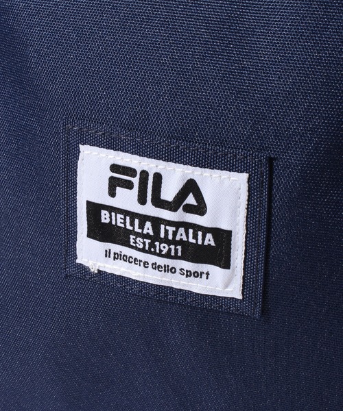 FILA（フィラ）の「【FILA/フィラ】スタンダードデイパック（バックパック/リュック・メンズ・ブラック系その他/トリコロール/ブラック・FREE）」の21枚目の写真