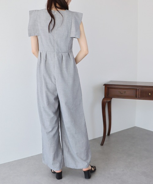 BLUEEAST（ブルーイースト）の「スクエアスリーブオールインワン