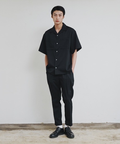 Magine（マージン）の「【SELECT】IR:TR ストレッチ ウエストシャーリング テーパード アンクルパンツ（スラックス・メンズ・ブラック/ベージュ/グリーン/モカ/カーキ/サックスブルー・M/L/XL）」の10枚目の写真