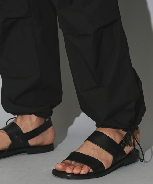 NANO universe（ナノユニバース）の「LB.04/ライトウェイトイージーパンツ（その他パンツ・メンズ・ブラック/カーキ/チャコール・S/XL/M/L）」の21枚目の写真