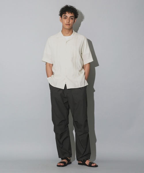 NANO universe（ナノユニバース）の「LB.04/ライトウェイトイージーパンツ（その他パンツ・メンズ・ブラック/カーキ/チャコール・S/XL/M/L）」の11枚目の写真