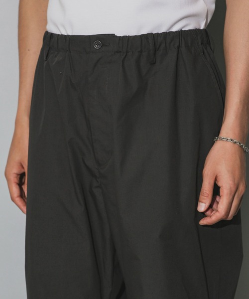 NANO universe（ナノユニバース）の「LB.04/ライトウェイトイージーパンツ（その他パンツ・メンズ・ブラック/カーキ/チャコール・S/XL/M/L）」の12枚目の写真