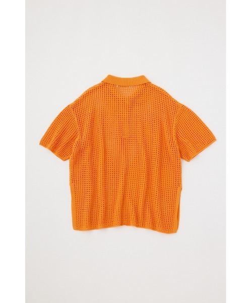 MOUSSY（マウジー）の「MESH S/S POLO KNIT トップス（Tシャツ