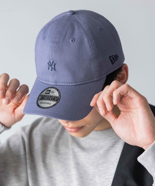 LOWRYS FARM(ローリーズファーム)の「ニューエラ9TWENTYCAP3 908259(キャップ・メンズ・ブラウン/ブラック/ネイビー/ブルー系その他/ブルー/オフホワイト・FREE)」の5枚目の写真