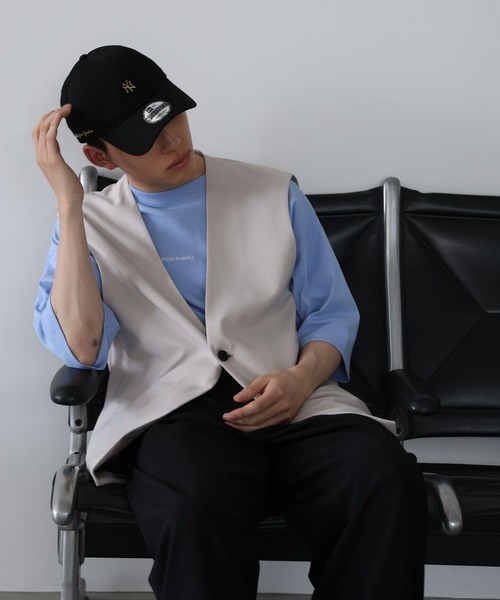LOWRYS FARM(ローリーズファーム)の「ニューエラ9TWENTYCAP3 908259(キャップ・メンズ・ブラウン/ブラック/ネイビー/ブルー系その他/ブルー/オフホワイト・FREE)」の7枚目の写真
