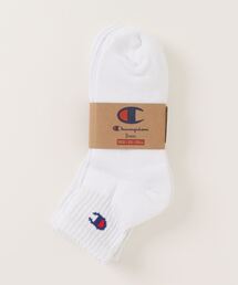 Champion | 【CHAMPION/チャンピオン】 ワンポイントクォーターソックス3P CMSCY202 ワンポイントロゴ 3足組(ソックス/靴下)