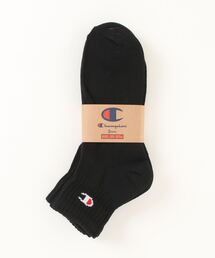 Champion（チャンピオン）の「【CHAMPION/チャンピオン】　ワンポイントクォーターソックス3P　CMSCY202　ワンポイントロゴ　3足組（ソックス/靴下）」
