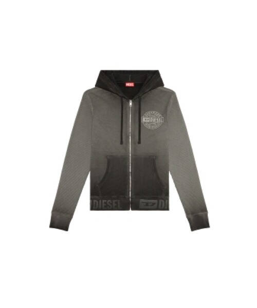 人気！【関税込*DIESEL】スウェット パーカー DIESEL ディーゼル パーカー プルオーバーパーカー S-GIRK-HOOD