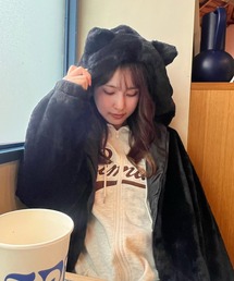 ☆ファーボリュームフードブルゾン