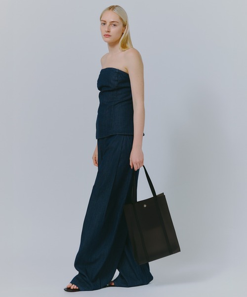 THE ART OF CARRYING(ジアートオブキャリング)の「【THE ART OF CARRYING】TOTE C(トートバッグ・レディース・ブラック/ホワイト/ブラウン/グレー/ブルー・FREE)」の14枚目の写真