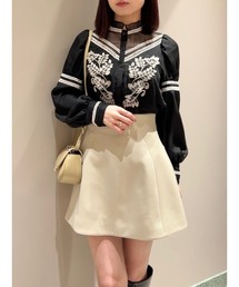 SNIDEL | 構築ミニスカート(スカート)