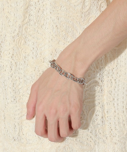 Anui(アニュイ)の「【UNISEX】チェーンブレスレット(ブレスレット・レディース・シルバー・FREE)」の10枚目の写真