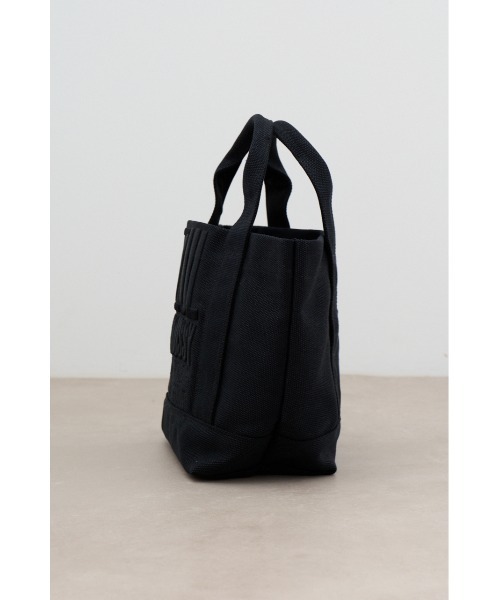 AZUL by moussy(アズールバイマウジー)の「15TH キャンバスミニトートバッグ(ショルダーバッグ・メンズ・オフホワイト/ブラック・FREE)」の10枚目の写真