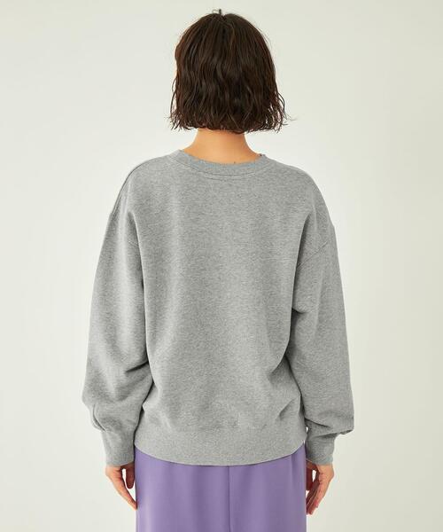 Goodwear(Since1983)（グッドウェア）の「【別注】＜Goodwear＞ロングスリーブ ロゴ スウェット プルオーバー（スウェット・レディース・ネイビー/ダークグレー/グレー・FREE）」の6枚目の写真