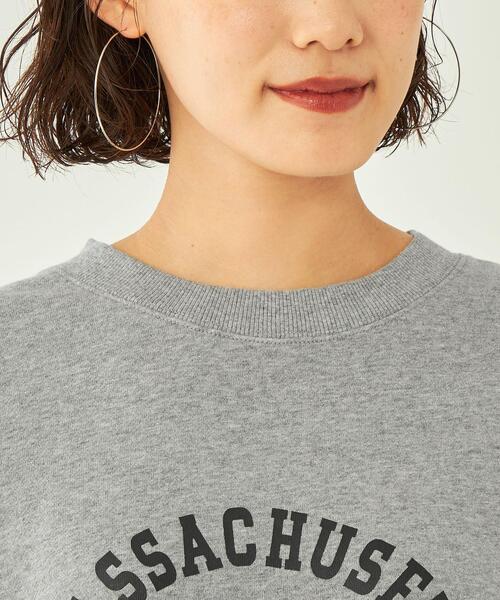 Goodwear(Since1983)（グッドウェア）の「【別注】＜Goodwear＞ロングスリーブ ロゴ スウェット プルオーバー（スウェット・レディース・ネイビー/ダークグレー/グレー・FREE）」の7枚目の写真