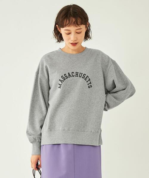 Goodwear(Since1983)（グッドウェア）の「【別注】＜Goodwear＞ロングスリーブ ロゴ スウェット プルオーバー（スウェット・レディース・ネイビー/ダークグレー/グレー・FREE）」の11枚目の写真