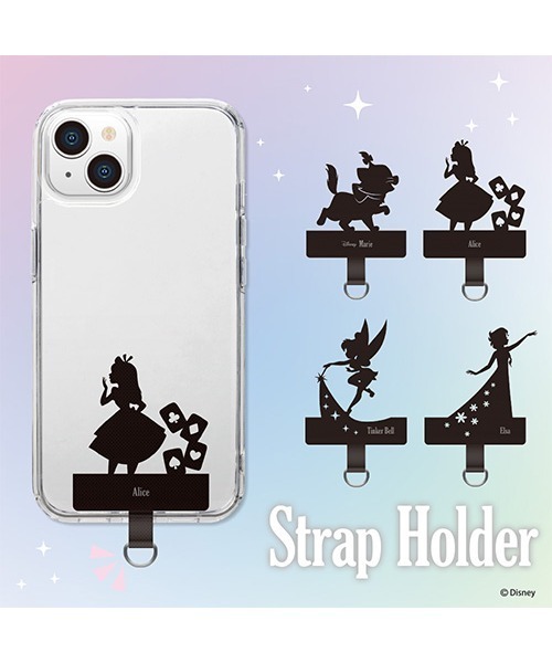 各種スマートフォン対応 Premium Style ディズニー シルエット