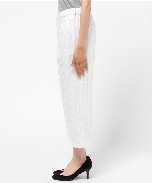 ikka(イッカ)の「ワイドパンツ(その他パンツ・レディース・オリーブ/ネイビー/ベージュ/ホワイト・LARGE/MEDIUM)」の6枚目の写真