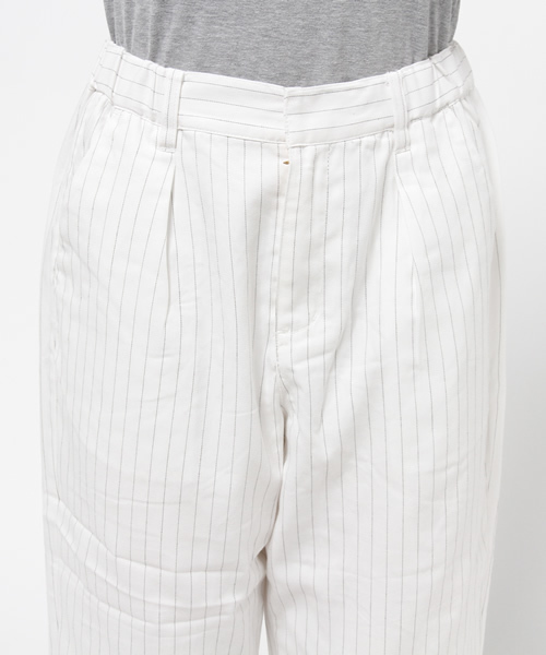 ikka(イッカ)の「ワイドパンツ(その他パンツ・レディース・オリーブ/ネイビー/ベージュ/ホワイト・LARGE/MEDIUM)」の8枚目の写真