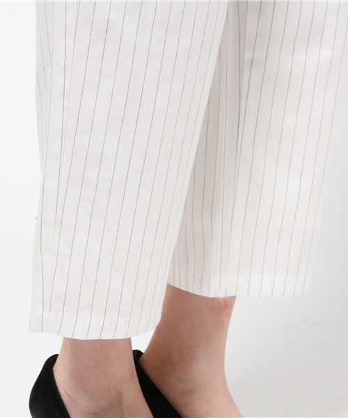 ikka(イッカ)の「ワイドパンツ(その他パンツ・レディース・オリーブ/ネイビー/ベージュ/ホワイト・LARGE/MEDIUM)」の11枚目の写真