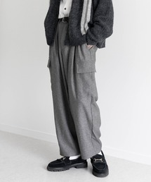 EDDEN ELLEN（エデンエレン）の「【EDDEN ELLEN】メランジTRカーゴスラックス（カーゴパンツ）」