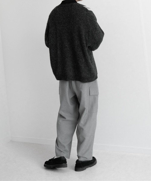 EDDEN ELLEN(エデンエレン)の「【EDDEN ELLEN】メランジTRカーゴスラックス(カーゴパンツ・メンズ・グレー/ブラック/ブラウン・SMALL/MEDIUM/LARGE)」の18枚目の写真