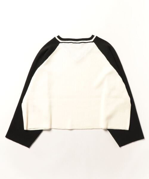 x-girl セーター V-NECK RAGLAN KNIT TOP X-girl（エックスガール）の「【X-girl /エックスガール】 V