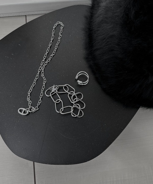 LVEU.（ラブユ.）の「【LVEU.】ピンデザインリング / アクセサリー リング 指輪 ピン 安全ピン フリーサイズ シルバー（リング・レディース・シルバー・FREE）」の6枚目の写真