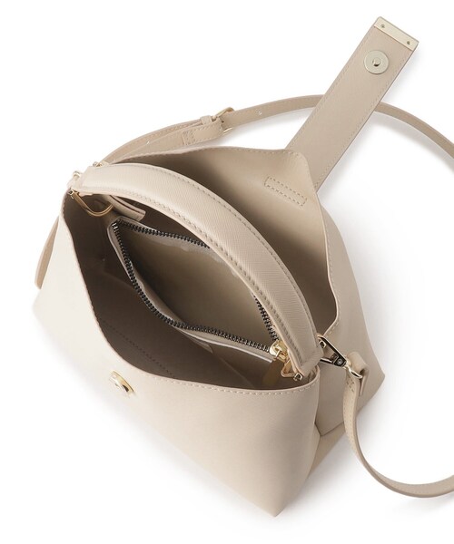OPAQUE.CLIP（オペークドットクリップ）の「◆【通勤・セレモニー対応/2WAY】ミドルワンハンドルバッグ（ショルダーバッグ・レディース・ベージュ/ブラック/グレー・00）」の15枚目の写真