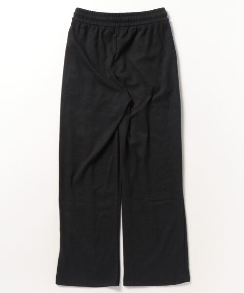 FREE STYLISTS（フリー スタイリスト）の「暖かい起毛素材ワイドパンツ（スウェットパンツ・レディース・グレー/チャコールグレー/ベージュ/ブラック・FREE）」の5枚目の写真