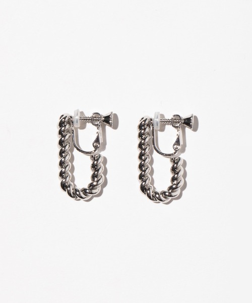 WCJ（ダブルシージェイ）の「ツイストイヤリング（イヤリング・レディース・ゴールド/シルバー・FREE）」の15枚目の写真