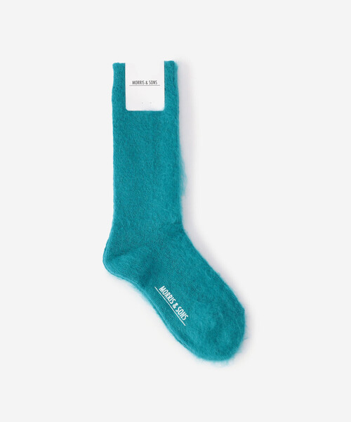 Morris & Sons(モリスアンドサンズ)の「MORRIS & SONS | モヘヤリブソックス WOMEN(ソックス/靴下・レディース・ベージュ/イエロー/ピンク/ホワイト/ブルー/グレー/パープル・WOMENS)」の4枚目の写真