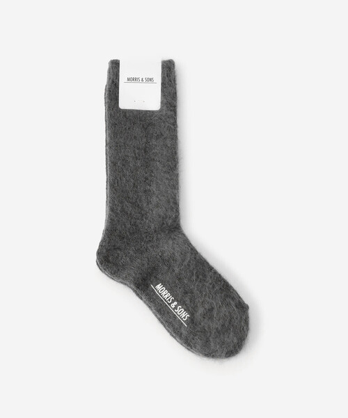 Morris & Sons(モリスアンドサンズ)の「MORRIS & SONS | モヘヤリブソックス WOMEN(ソックス/靴下・レディース・ベージュ/イエロー/ピンク/ホワイト/ブルー/グレー/パープル・WOMENS)」の8枚目の写真
