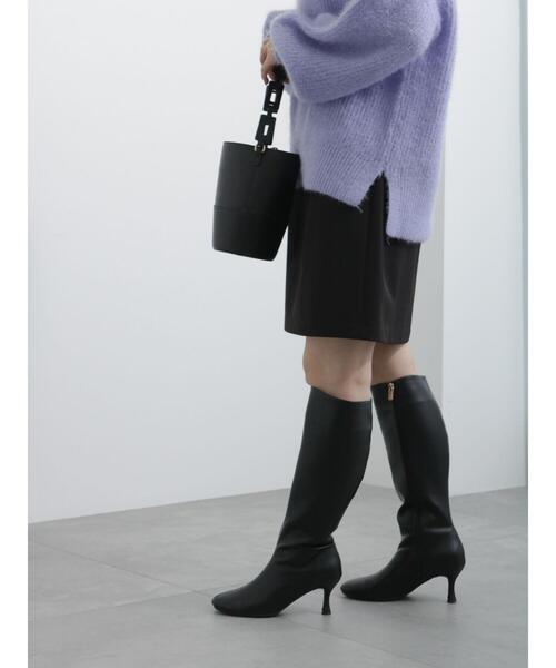 Te chichi（テチチ）の「ハイウエストミニスカート（スカート・レディース・ブラウン/ブラック・M/S）」の9枚目の写真