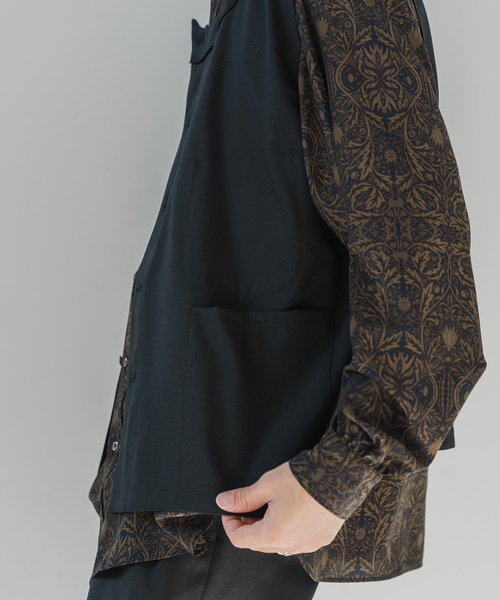 【極美品】rue de seine フレンチワークベスト 36 EDIFICE（エディフィス）の「【rue de seine / リュ ドゥ セーヌ