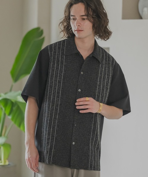 3点シャツセットcasper john 全Sサイズ　2024 CASPER JOHN（キャスパージョン）の「Triple jacquard shirts⁄トリプル