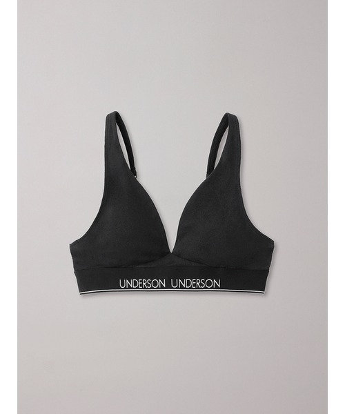 UNDERSON UNDERSON(アンダーソン アンダーソン)の「リラックスヘルシーブラ(ブラジャー・レディース・ダークネイビー/ピンクベージュ/ベージュ/ナチュラル/モカ/ブラック・1/2/0)」の1枚目の写真
