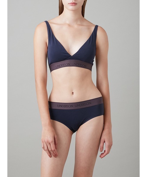 UNDERSON UNDERSON(アンダーソン アンダーソン)の「リラックスヘルシーブラ(ブラジャー・レディース・ダークネイビー/ピンクベージュ/ベージュ/ナチュラル/モカ/ブラック・1/2/0)」の15枚目の写真