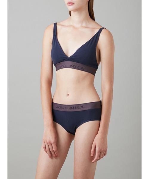 UNDERSON UNDERSON(アンダーソン アンダーソン)の「リラックスヘルシーブラ(ブラジャー・レディース・ダークネイビー/ピンクベージュ/ベージュ/ナチュラル/モカ/ブラック・1/2/0)」の16枚目の写真