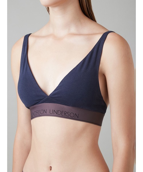 UNDERSON UNDERSON(アンダーソン アンダーソン)の「リラックスヘルシーブラ(ブラジャー・レディース・ダークネイビー/ピンクベージュ/ベージュ/ナチュラル/モカ/ブラック・1/2/0)」の19枚目の写真