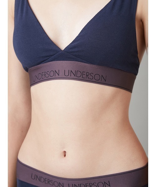 UNDERSON UNDERSON(アンダーソン アンダーソン)の「リラックスヘルシーブラ(ブラジャー・レディース・ダークネイビー/ピンクベージュ/ベージュ/ナチュラル/モカ/ブラック・1/2/0)」の22枚目の写真