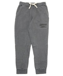 ORIGINAL SCRIPT FLEE/クイックシルバータイトフィットヘビーウェイトフロッキープリントスウェットパンツ