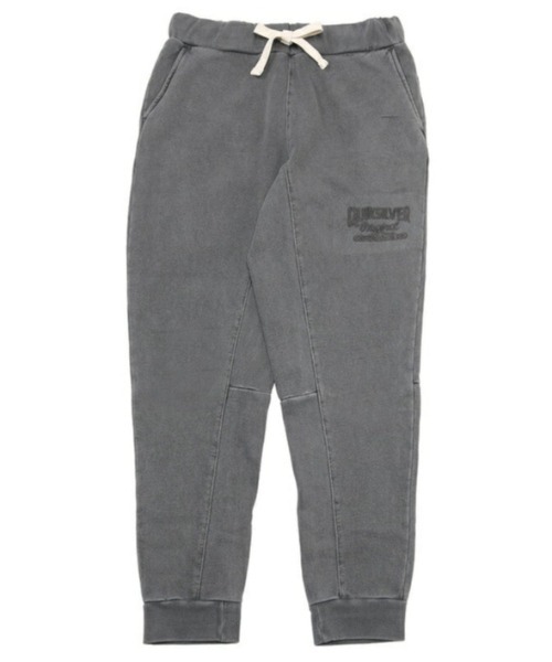 Quiksilver(クイックシルバー)の「ORIGINAL SCRIPT FLEE/クイックシルバータイトフィットヘビーウェイトフロッキープリントスウェットパンツ(スウェットパンツ・メンズ・チャコールグレー/グレー/イエロー・MEDIUM/LARGE/X-LARGE)」の2枚目の写真