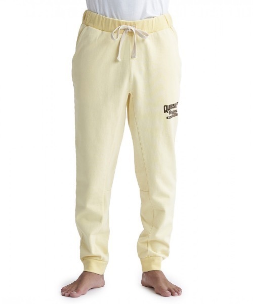 【セール】ORIGINAL SCRIPT FLEE/クイックシルバータイトフィットヘビーウェイトフロッキープリントスウェットパンツ（スウェットパンツ）｜Quiksilver（クイックシルバー）