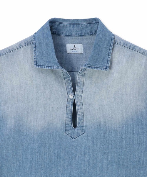 LANVIN en Bleu（ランバンオンブルー）の「7分袖 デニム